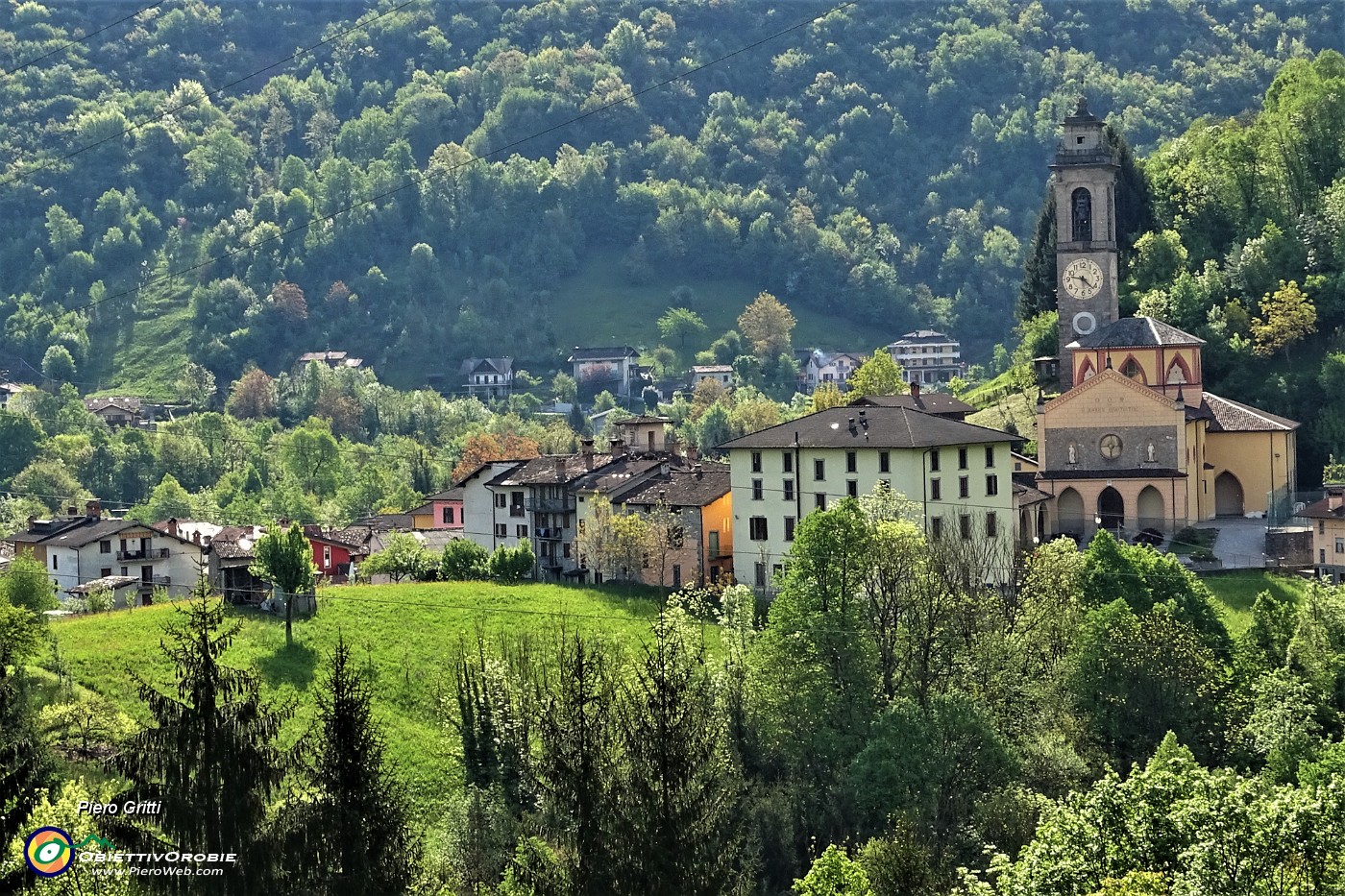 34 Sulla 'Via delle castagne' ...vista verso Poascante .JPG